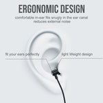 TechProtectus Premium 3.5mm Wired Earbuds, Black (TP-EARS3.5-BK)