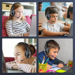 TechProtectus 3.5MM Noise Cancelling Headphone, Black (TP-H13H-3.5MM)