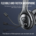 TechProtectus USB Noise Cancelling Headphone, Black (TP-H13H-USB)