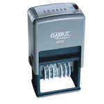 AbilityOne Skillcraft Rectangle Numbering Machine Stamp, Black Ink (7520-01-207-4151)