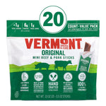 Vermont Smoke & Cure Original Mini Meat Sticks, 0.5 oz, 20/Pack (220-02353)