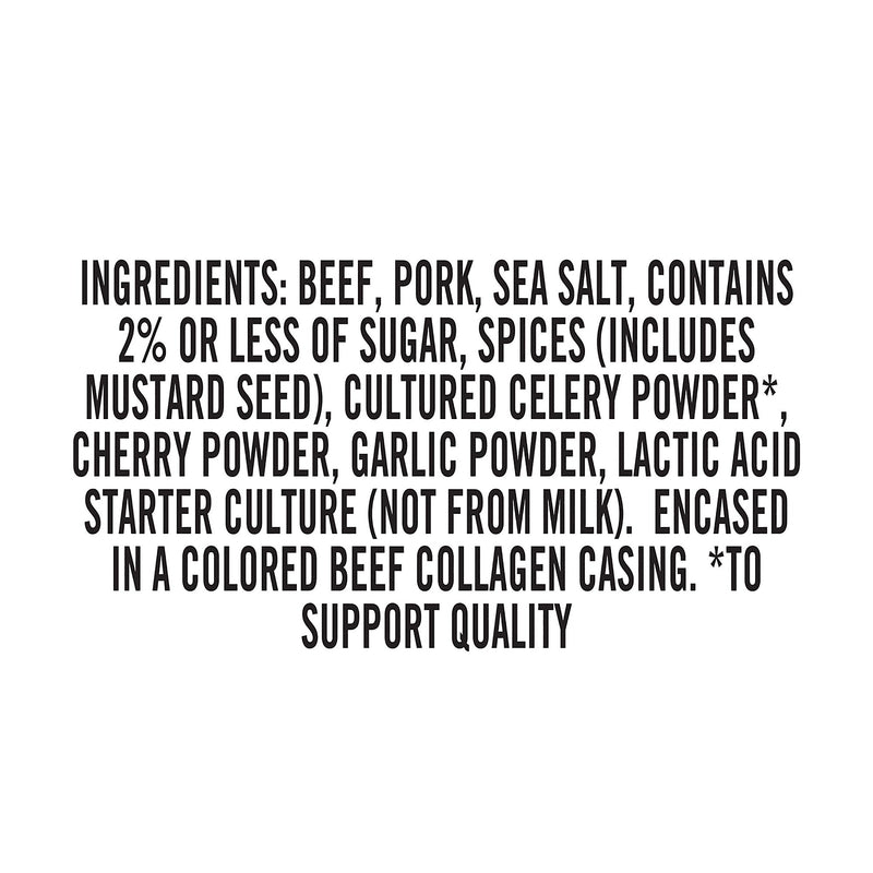 Vermont Smoke & Cure Original Mini Meat Sticks, 0.5 oz, 20/Pack (220-02353)