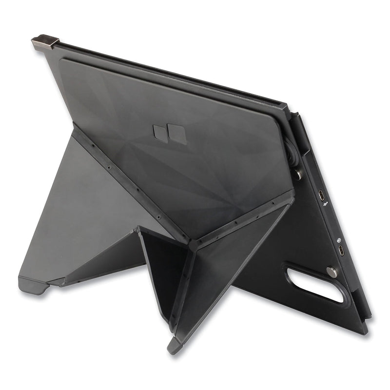 AbilityOne SKILCRAFT Mobile Pixel Kickstand for 14.1" and 15.6" Laptop Monitors, Black (702500NIB0024)