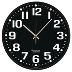 AbilityOne SKILCRAFT Wall Clock, Plastic, 12.75" Diameter (6645-01-698-6561)