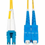 StarTech 3.28' LC Network to SC Network Networking Cable, Male, Yellow (SMLCSCOS21M)