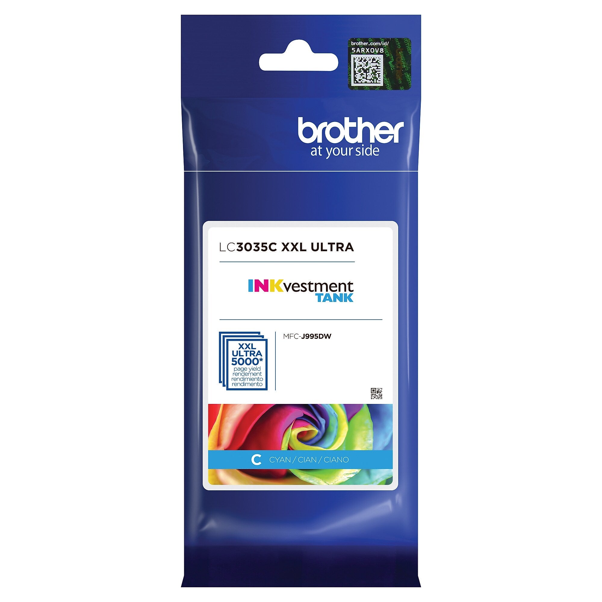 Brother LC3035C Cyan Ultra High Yield Ink  Tank Cartridge
