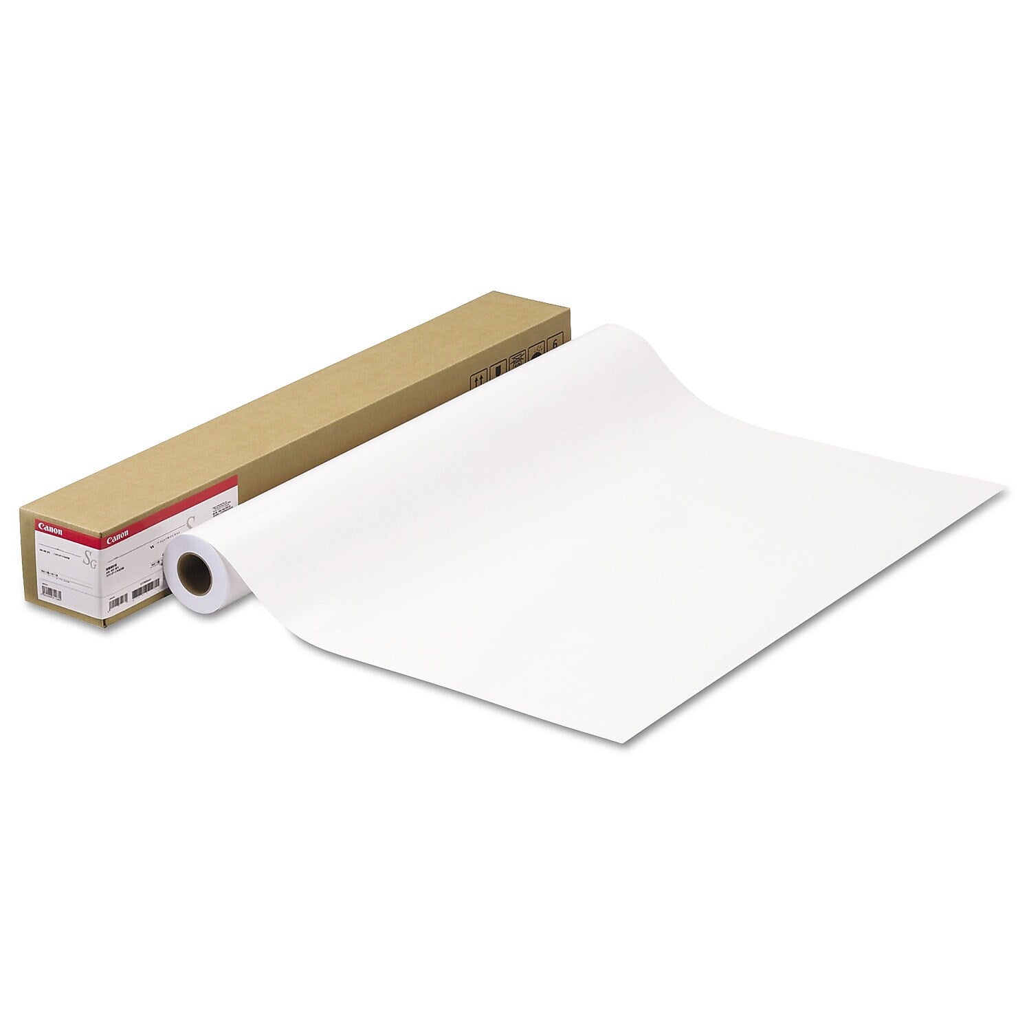 Canon Wide Format Bond Paper Roll, 24" x 100', Satin Finish (2047V135)