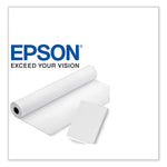 Epson Wide Format Bond Paper Roll, 24" x 100', Matte Finish (S045149)
