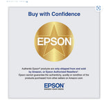 Epson Wide Format Bond Paper Roll, 44" x 100', Premium Luster (S450424)