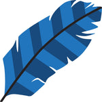 Barker Creek Bohemian Feathers Double-Sided Accents, Multi-Design Set, 36/Set (2221)