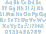 Barker Creek Thoughtfulness, Sea & Sky  4" Letters and Numbers, Multicolored, 510/Pack (4430)
