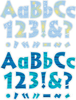 Barker Creek Thoughtfulness, Sea & Sky  4" Letters and Numbers, Multicolored, 510/Pack (4430)