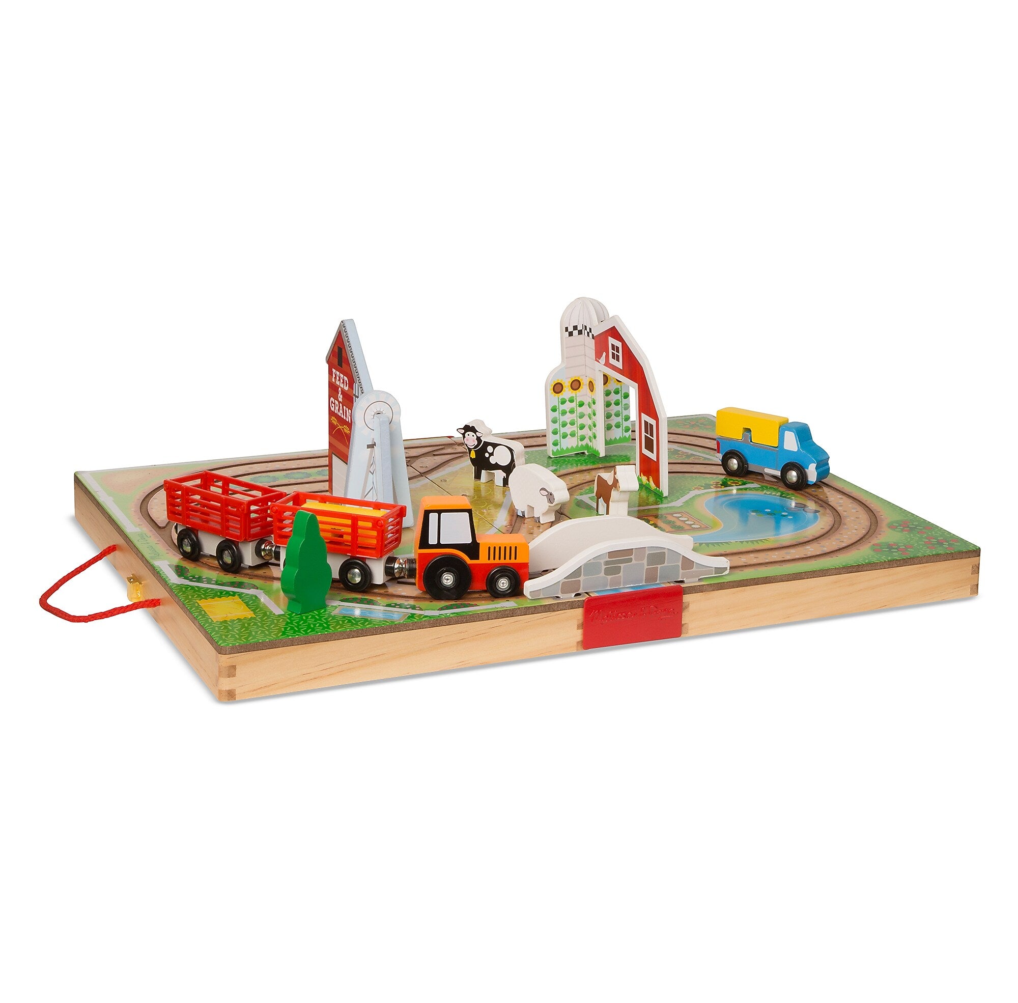 Melissa & Doug Take-Along Farm, 6/Pack (30142)