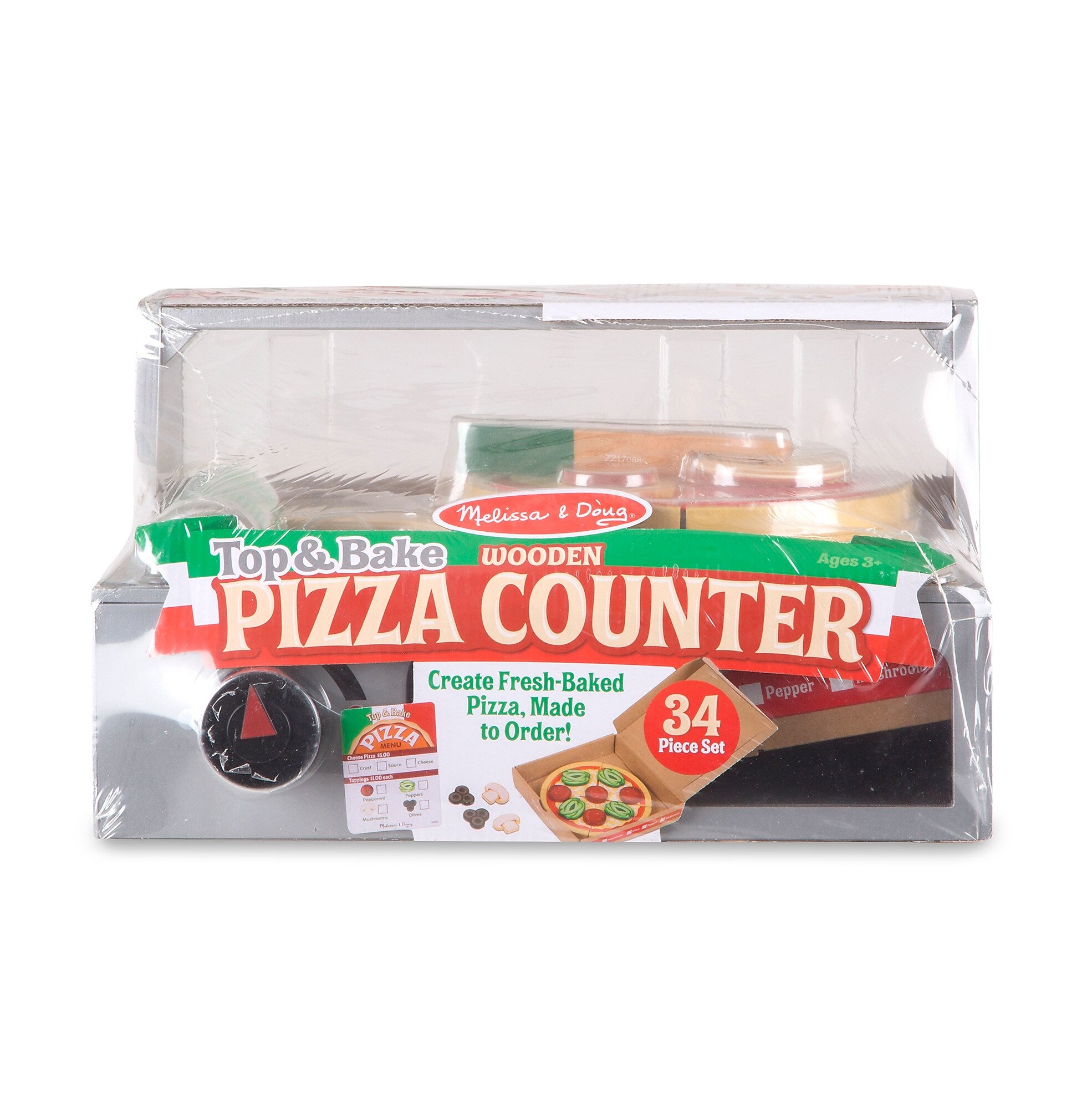 Melissa & Doug Top & Bake Pizza Counter, 4/Pack (9465-BULK)