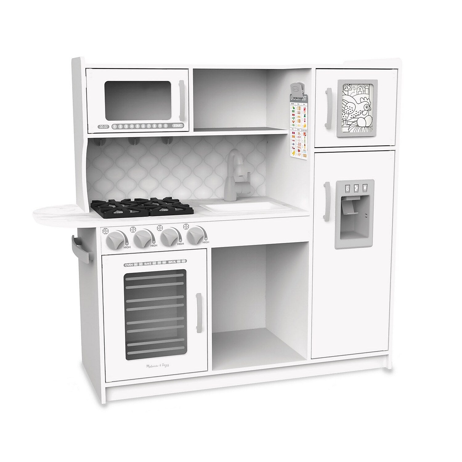 Melissa & Doug Chef's Kitchen, Cloud White (4338)