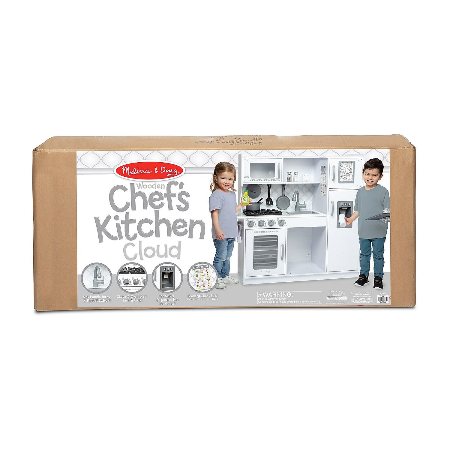 Melissa & Doug Chef's Kitchen, Cloud White (4338)