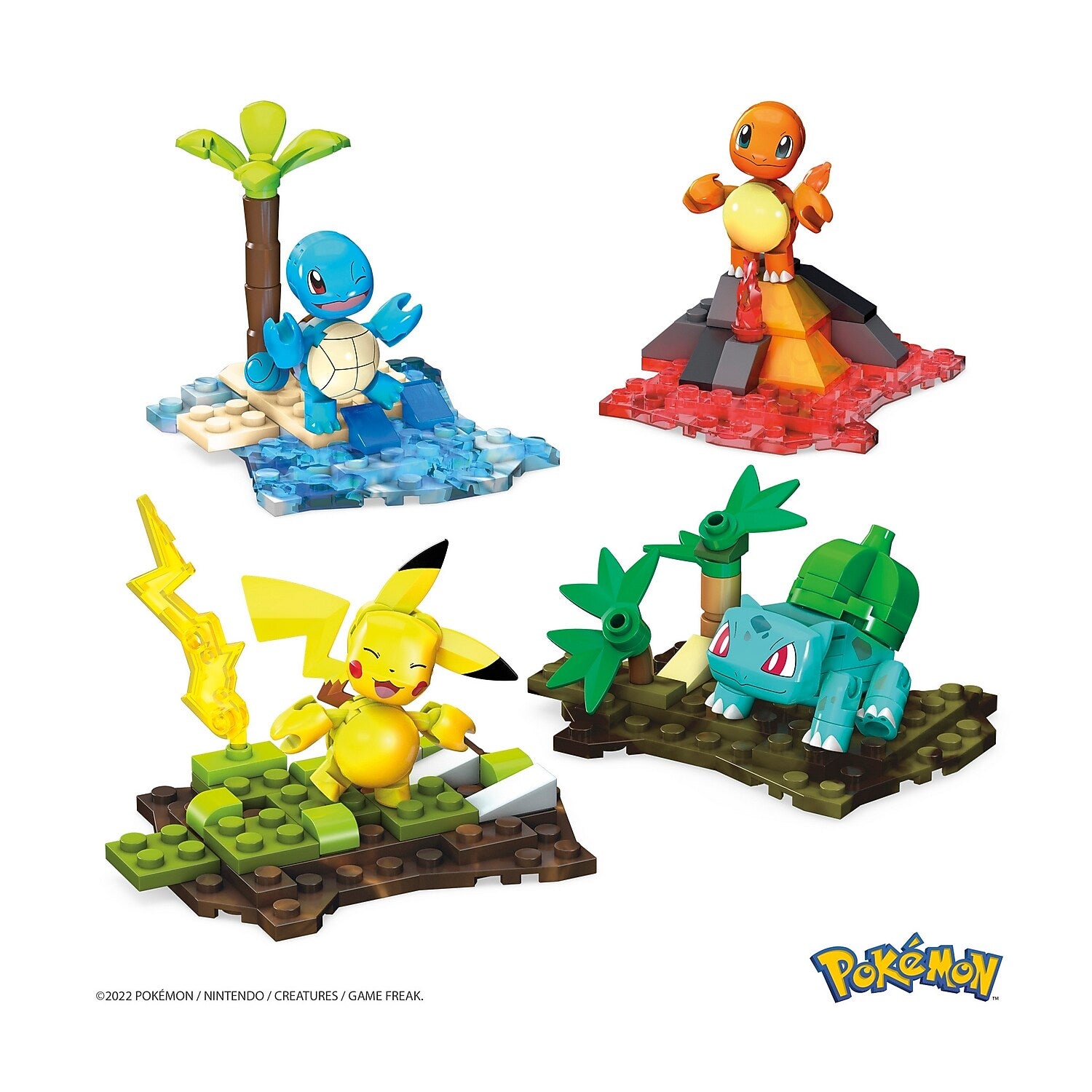 Mega Construx Pokémon Kanto Region Team Building Set (HFG05)