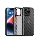 SaharaCase Rugged Case for iPhone 15 Pro Max with Glass Screen, Camera Protector, Shock Absorbing, Black (CP470ZD128ZD131)