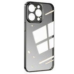 SaharaCase Hybrid-Flex Hard Shell Case, Tempered Glass Screen, Camera Protector for iPhone 15 Pro Max, Clear (CP471ZD128ZD131)