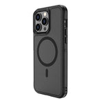 SaharaCase Armor Series Hard Shell Case, Tempered Glass Screen, Camera Protector for iPhone 15 Pro Max, Black (CP482ZD128ZD131)