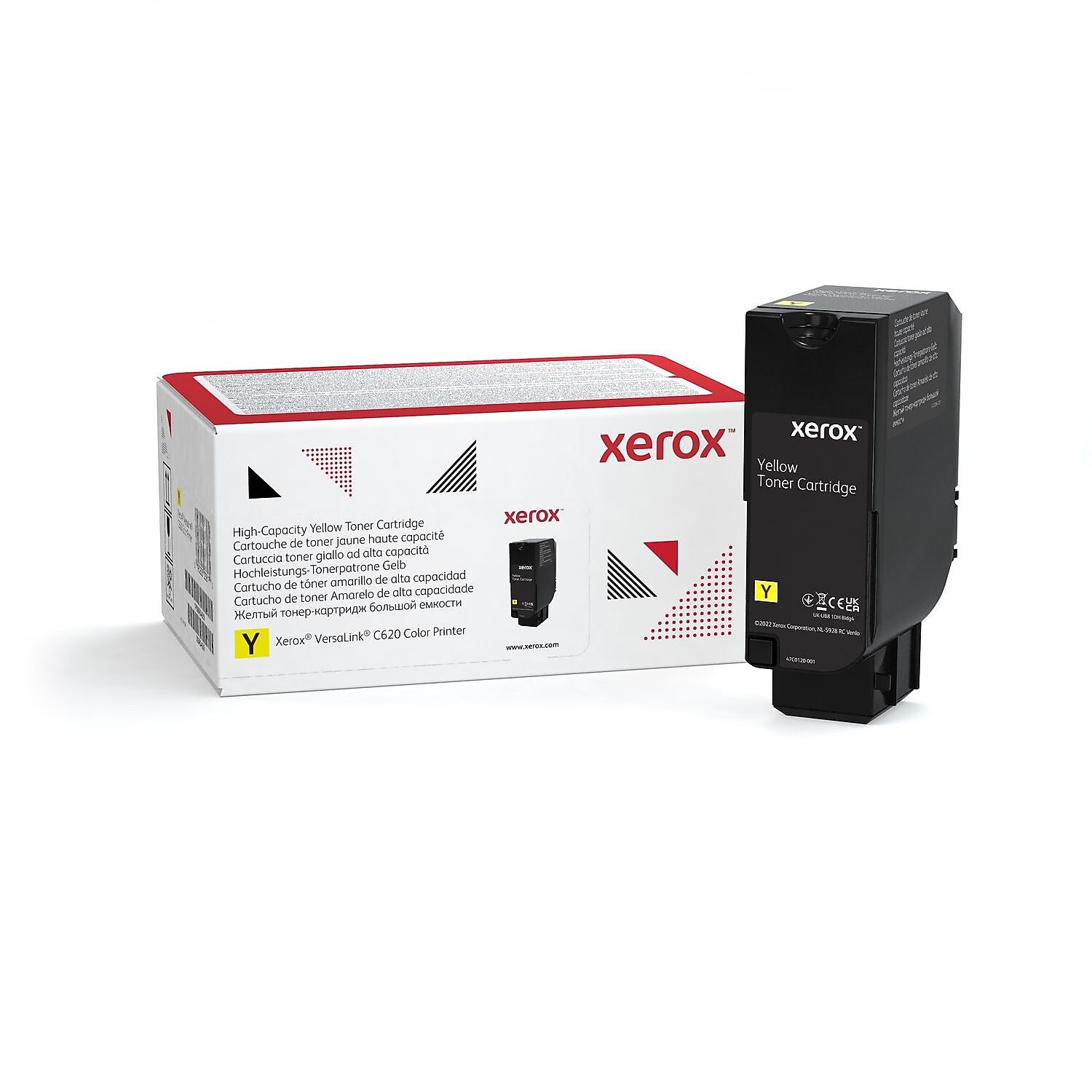Xerox 006R04627 Yellow High Yield Toner Cartridge