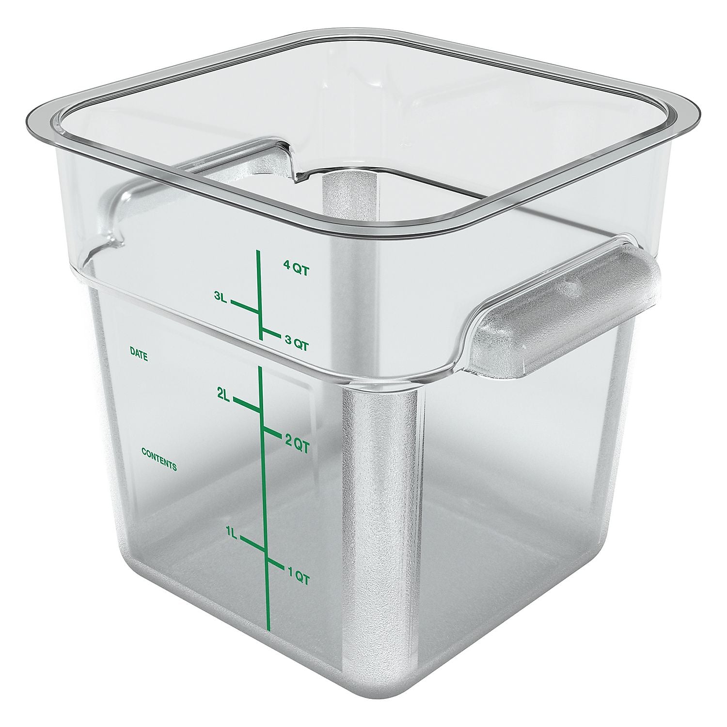 Carlisle Squares Food Storage Container, 4 qt (1195107)