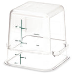 Carlisle Squares Food Storage Container, 4 qt (1195107)