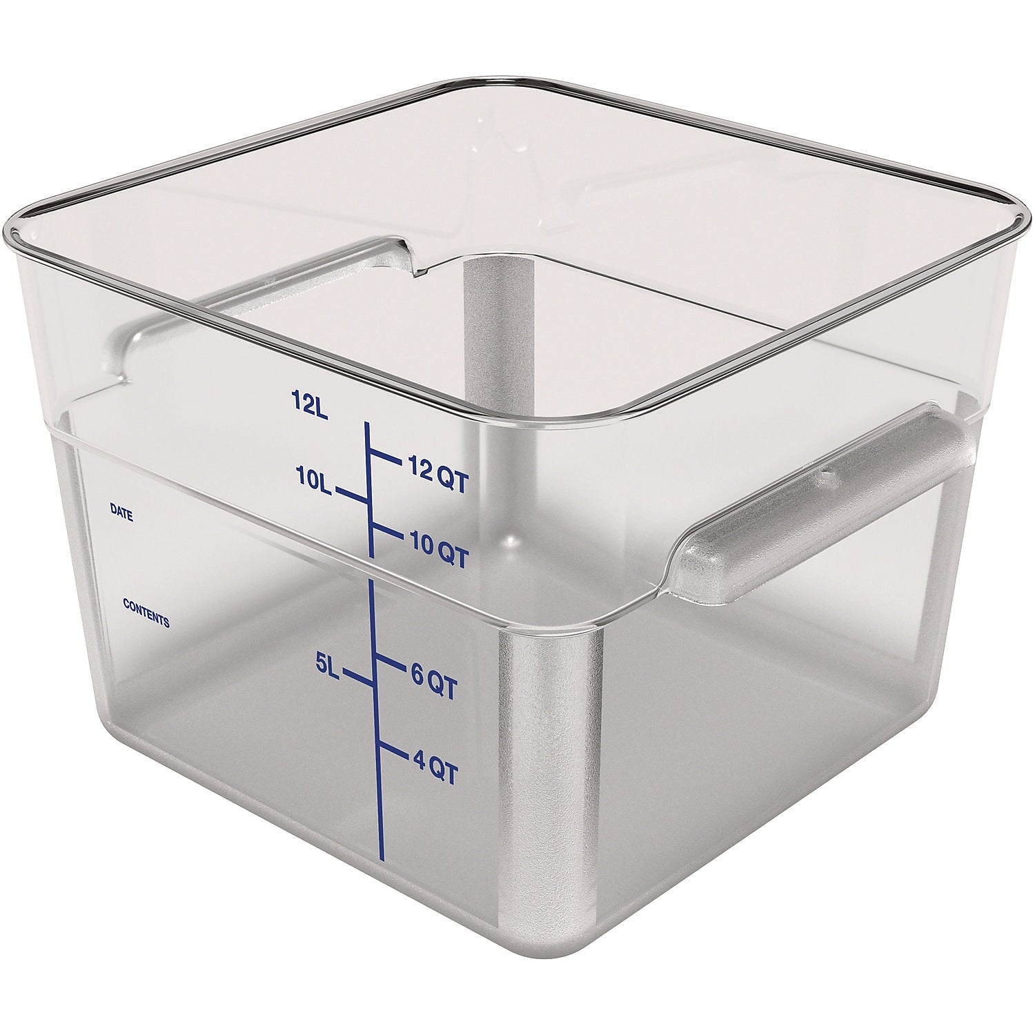Carlisle Squares Food Storage Container, 12 qt (1195407)