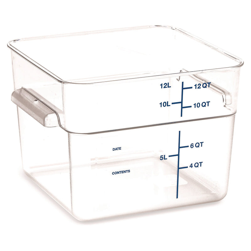 Carlisle Squares Food Storage Container, 12 qt (1195407)