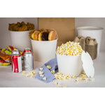 Karat Food Bucket with Lid, 85 oz, 180/Carton (C-FB85W_BUNDLE)