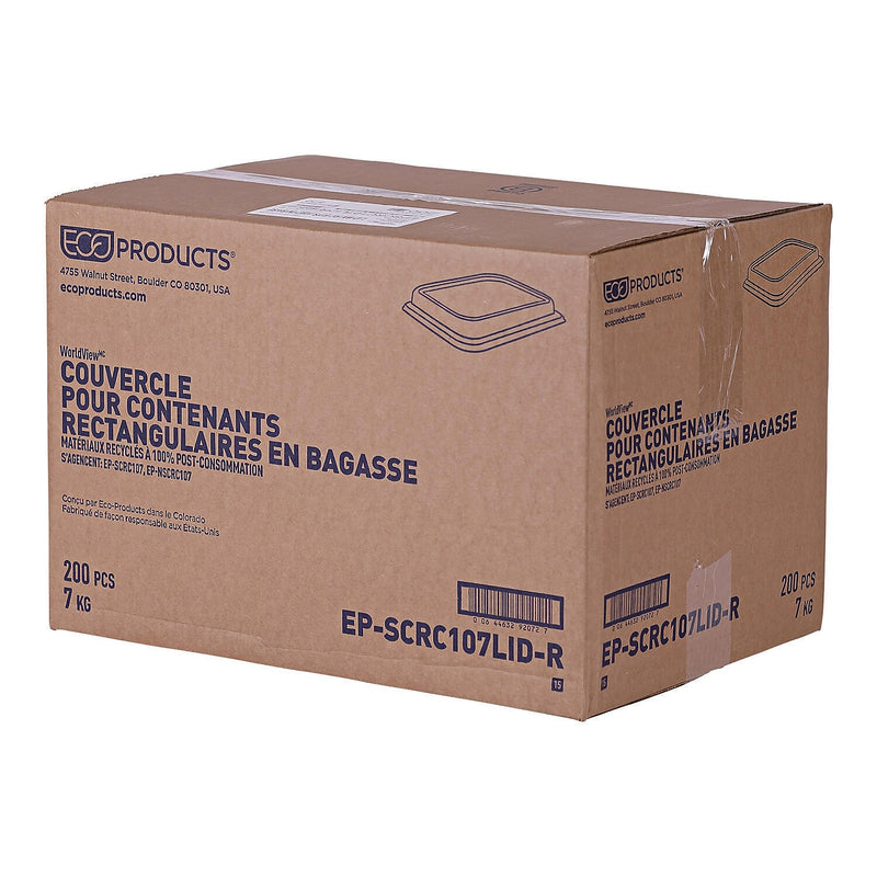 Eco-Products Worldview Lid, 200/Carton (EP-SCRC107LID-R)