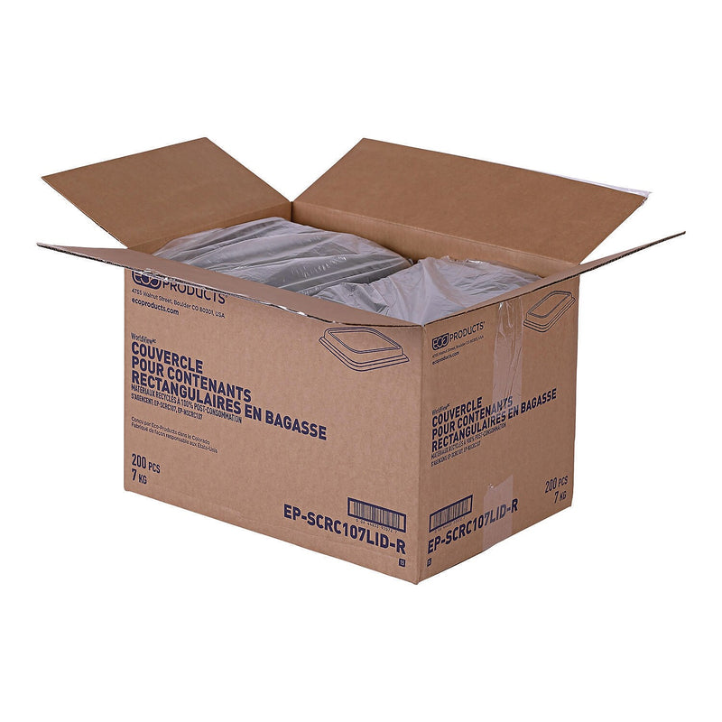 Eco-Products Worldview Lid, 200/Carton (EP-SCRC107LID-R)