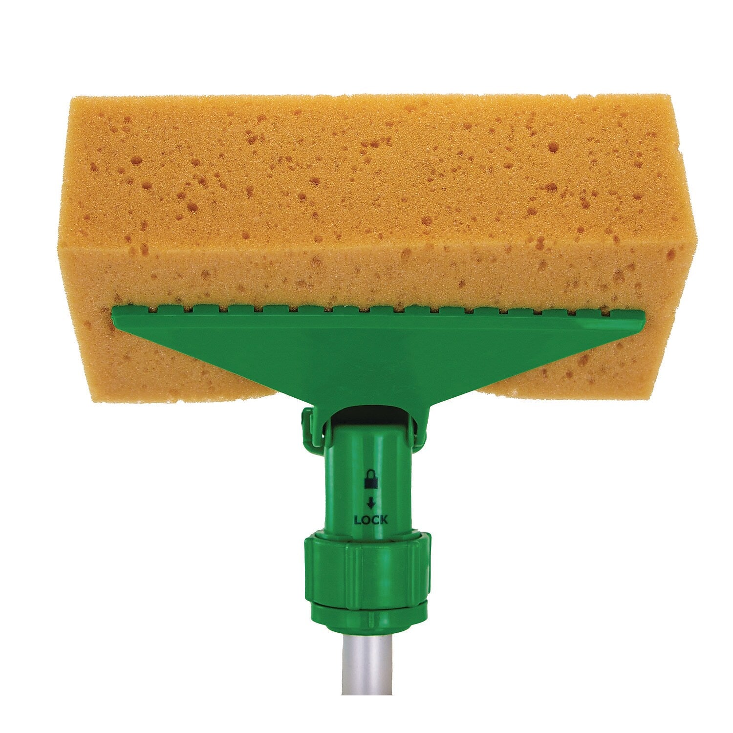 Unger Fixi-Clamp Sponge, Yellow, 10 Sponges/Carton (UNGSP010)