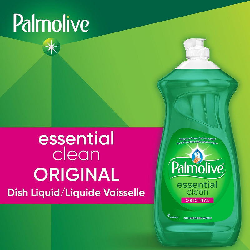 Palmolive Essential Clean Dish Soap, Fresh, 28 oz., 9/Carton (US06022A)