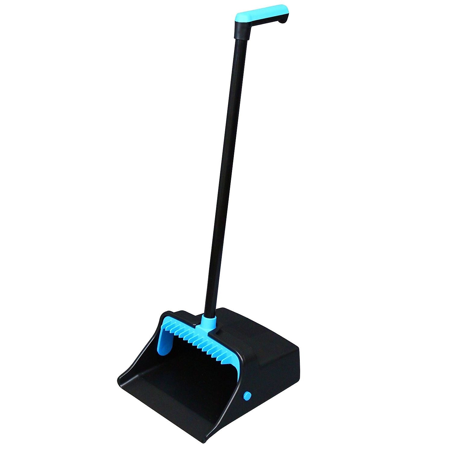 Impact LobbyMaster 12.32" Plastic Upright Dustpan, Blue/Black, 6/Carton (T0011-01)