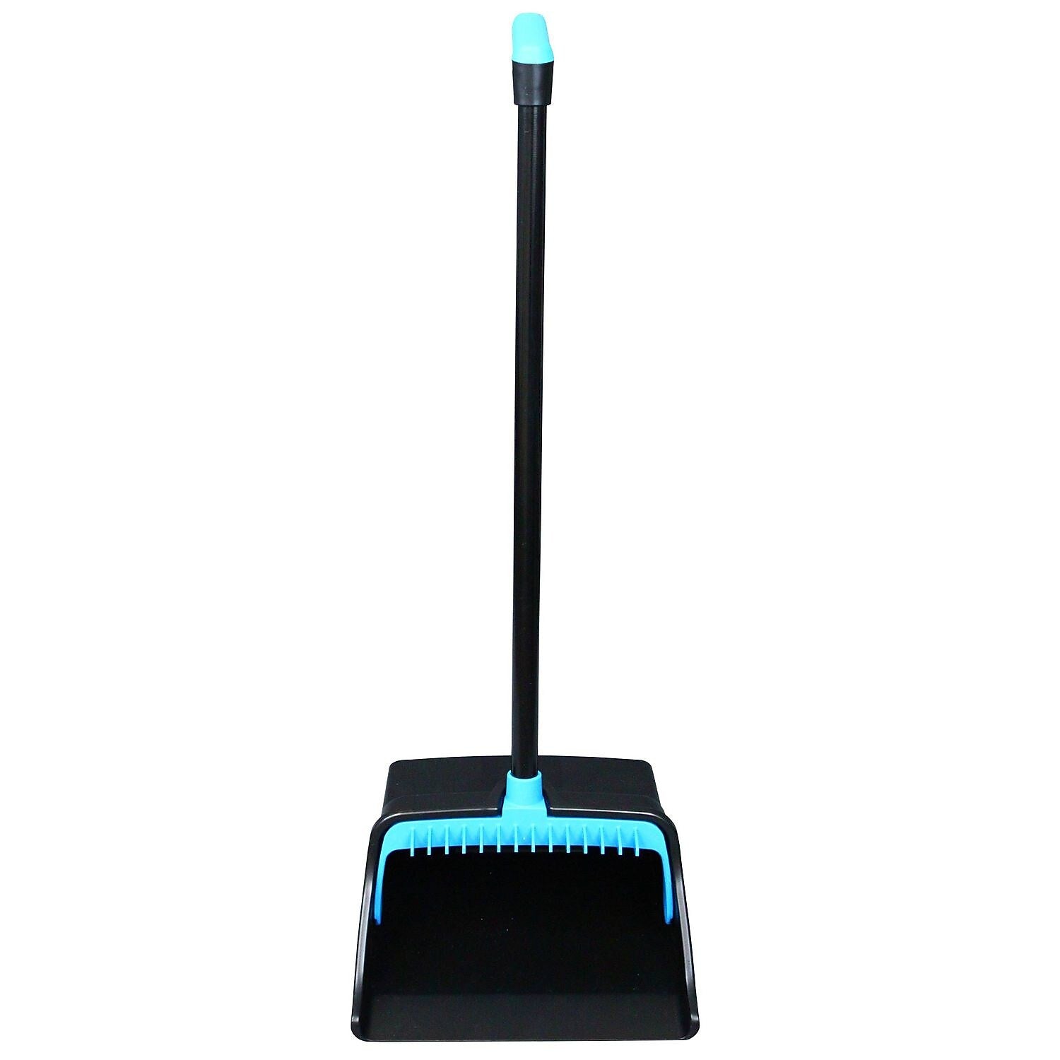 Impact LobbyMaster 12.32" Plastic Upright Dustpan, Blue/Black, 6/Carton (T0011-01)