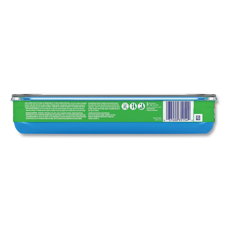 Swiffer Wet Mop Refill Cloths, Fresh Scent, White, 72/Carton (80374006)