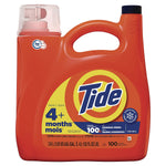 Tide Liquid Laundry Detergent, Original, 100 Loads, 132 oz., 4/Carton (80718334)