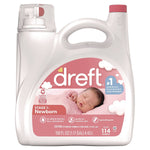 Dreft Ultra HE Liquid Laundry Detergent, Baby Powder, 114 Loads, 150 oz., 4/Carton (03241)