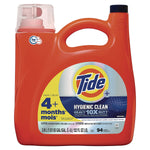 Tide Plus Febreze Liquid Laundry Detergent, Original, 94 Loads, 132 oz., 4/Carton (80737288)