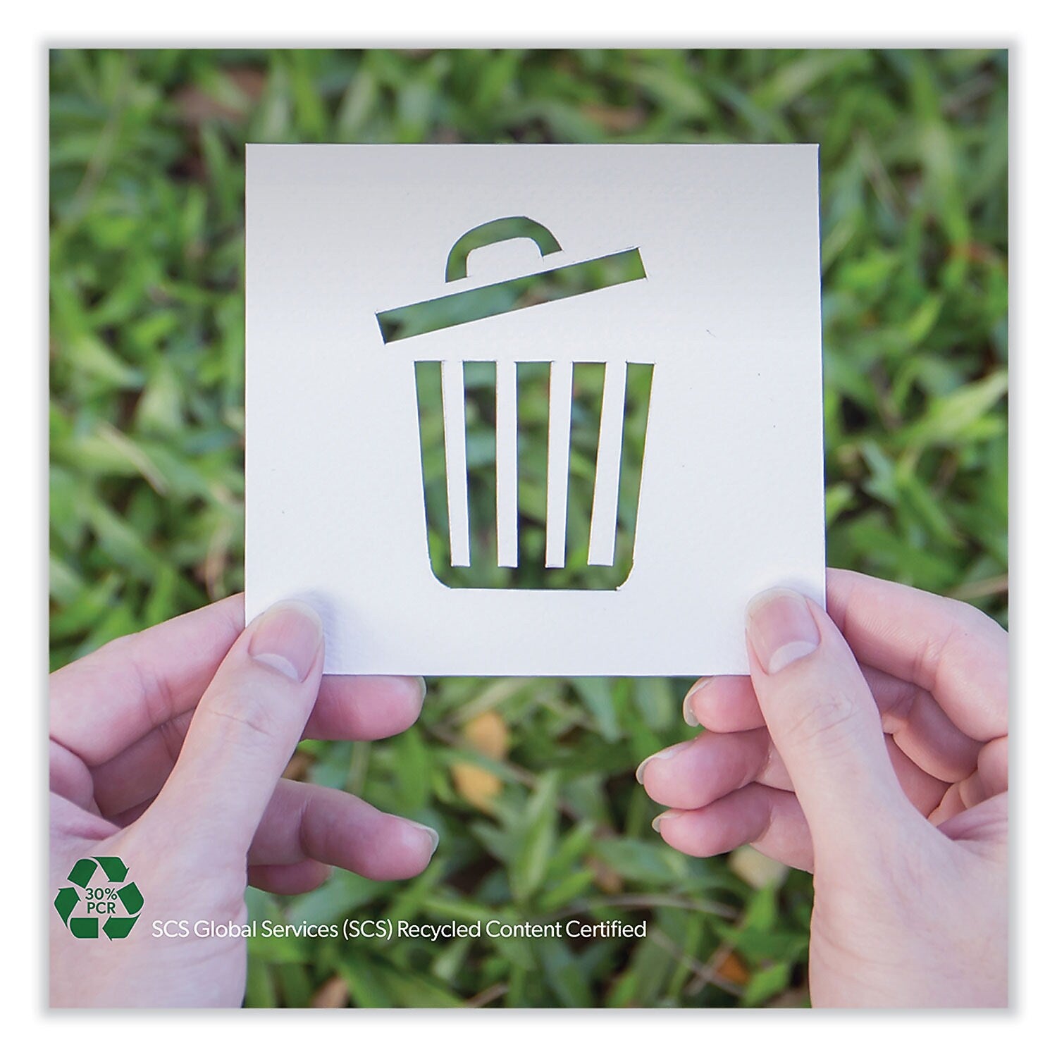 Heritage Eco Blend Max 33 Gallon Trash Bag, 33" x 39", Low Density, 0.8 mil, Green, 200 Bags/Box (L6639TE ER1)