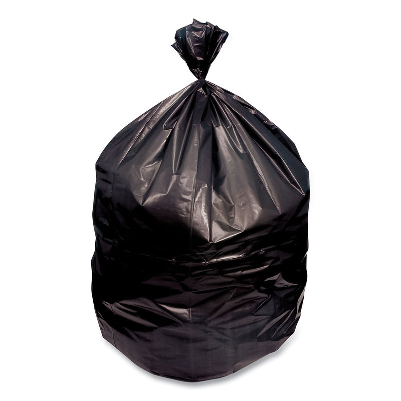 Boardwalk 23 Gallon Trash Bag, 28" x 45", Low Density, 0.9 mil, Black, 200 Bags/Box (H5645TKKR01)