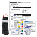First Aid Only Smart Compliance B Plastic 2021 Conversion Kit, ANSI Class B, 10 People, 12 Pieces (91366)