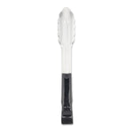Carlisle Dura-Kool Tongs, Stainless Steel, 9.5", Silver/Black (60756003)