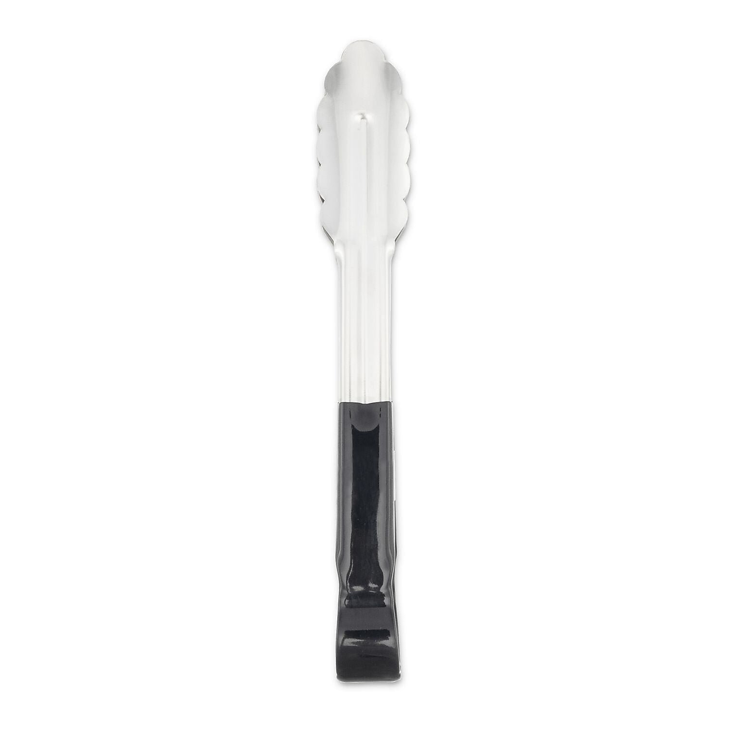 Carlisle Dura-Kool Tongs, Stainless Steel, 9.5", Silver/Black (60756003)