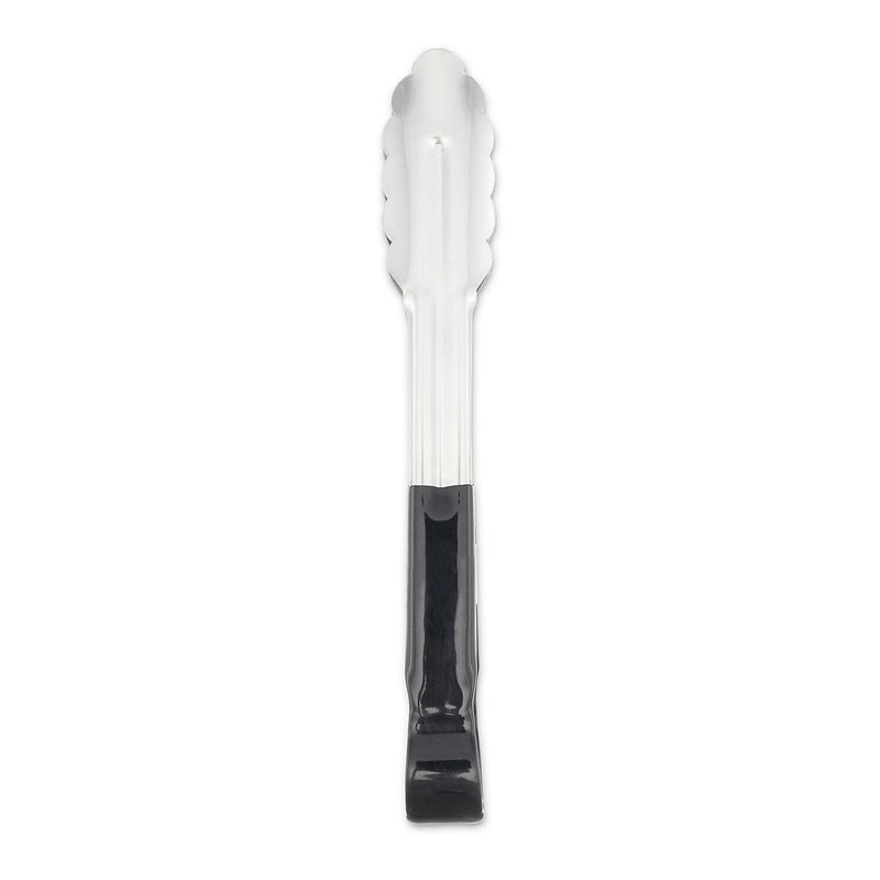 Carlisle Dura-Kool Tongs, Stainless Steel, 9.5", Silver/Black (60756003)