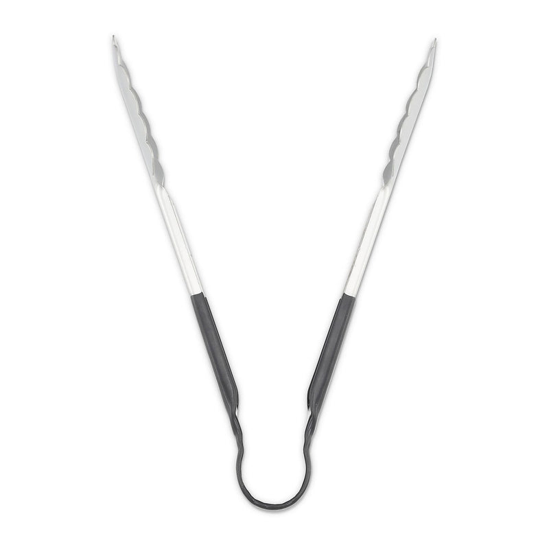 Carlisle Dura-Kool Tongs, Stainless Steel, 9.5", Silver/Black (60756003)