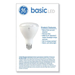 GE Basic 8 Watts Soft White LED Flood & Spot Bulb (48198)