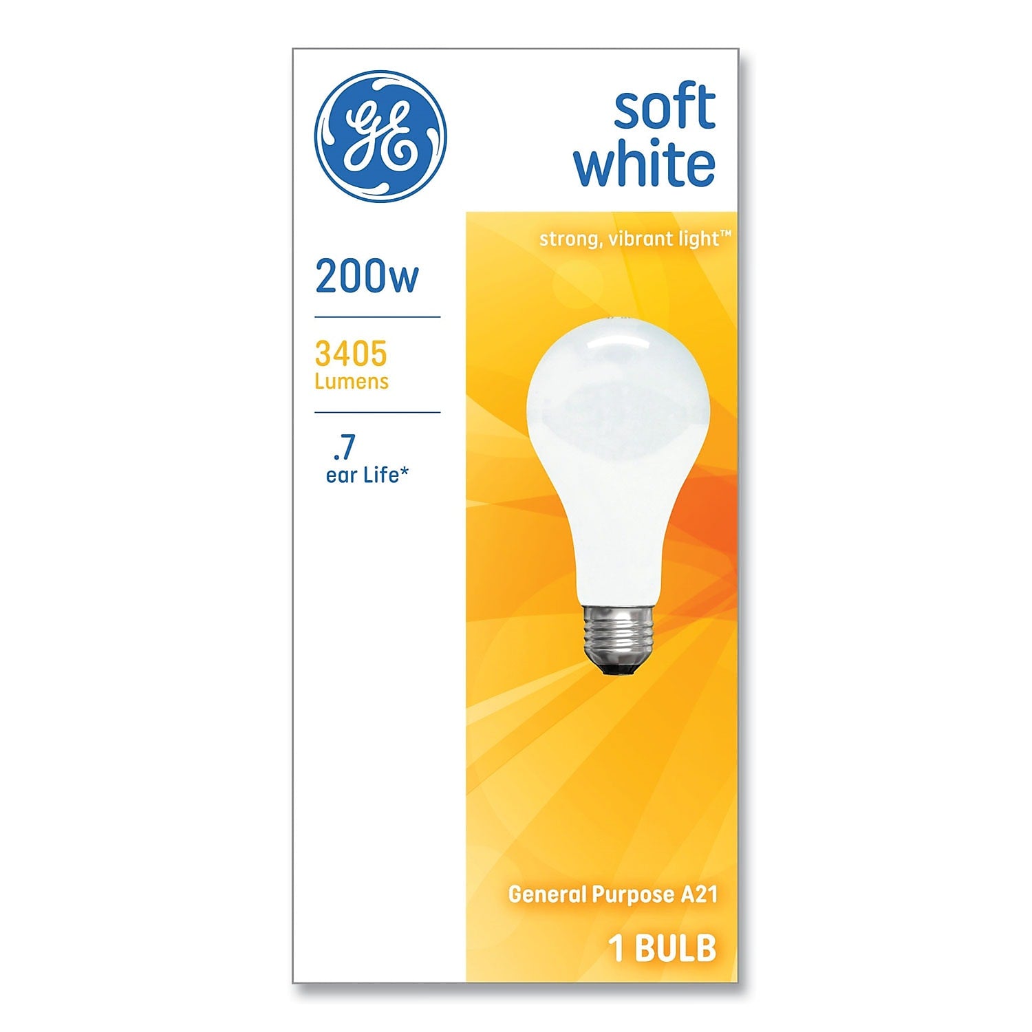 GE 200 Watts Soft White LED Commercial Bulb (11585)
