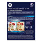 GE Reveal HD+ 8.5 Watts White LED Commercial Bulb, 4/Pack (93127795)